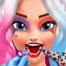 Harley Quinn Dentist and Make Up