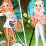 Princesses Gardening In Style