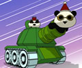 Rocket Panda Xmas Cookie