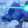 Dino Robot Tricera Blue
