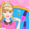 Barbie Prom Nails Designer