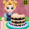 Baby Elsa Chocolate Cake