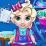 Baby Elsa Wardrobe Cleaning