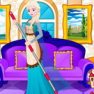 Elsa cleaning royal family