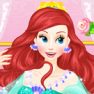 Ariel Wedding Hairstyle And Dress