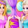 Elsa Become Rapunzel