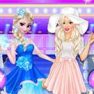 Elsa vs Barbie Fashion Show
