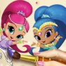 Shimmer and Shine Coloring Book