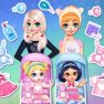 Princesses Caring For Baby Princesses