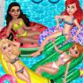 Princess Pool Party Floats
