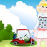 Barbie Goes at Golf