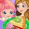 Mommy And Me Cooking Pie