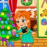 Princess Anna Christmas Slacking