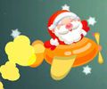 Santa Fly Christmas
