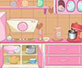 Birthday cake cooking