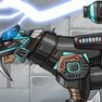 Dino Robot Smilodon Black