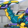 Dino Robot Lightning Parasau