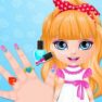 Baby Barbie Ombre Nails