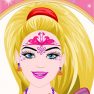 Barbie Princess Face Painting