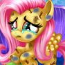 Little Fluttershy at the hospital