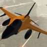Orange Jet Fighter