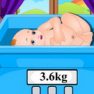 Cute Girl Giving Birth