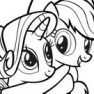 Rarity And Applejack