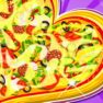 Delicious Heart Pizza