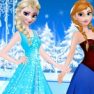 Elsa and Anna Party Dresses
