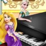 Elsa and Rapunzel Piano Contest