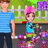 Little Girl First Bike