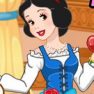Snow White Patchwork Dress