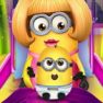 Minion Girl And The New Born Baby