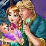 Anna and Kristoff Baby Feeding
