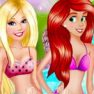 Barbie And Ariel Pool Party