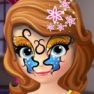 Sofia The First Face Tattoo