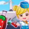 Baby Hazel Air Hostess Dressup