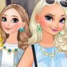 Elsa and Anna Go Shopping