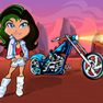 Girl Moto Racing